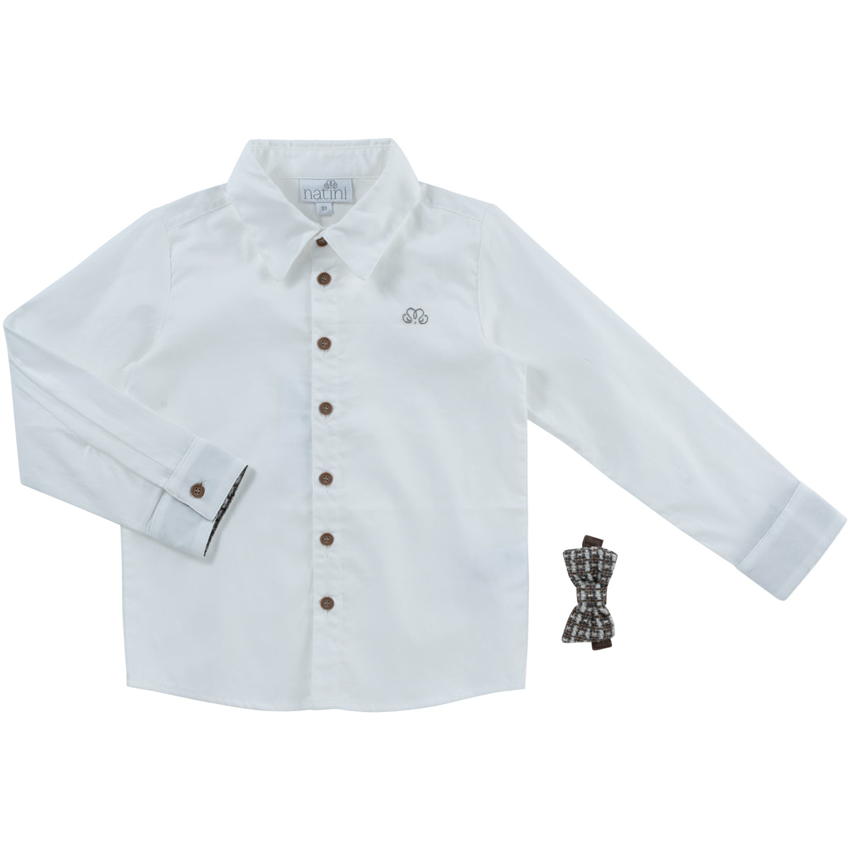 SHIRT PIERROT BOW SQUARE