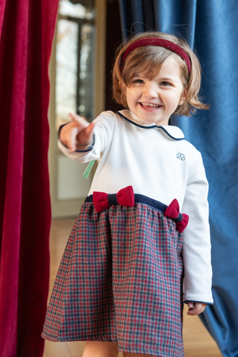 ROBE VICHY NOEUD
