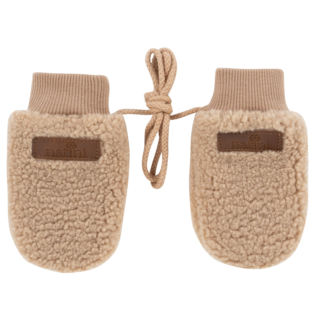 MITTENS TEDDY BEIGE