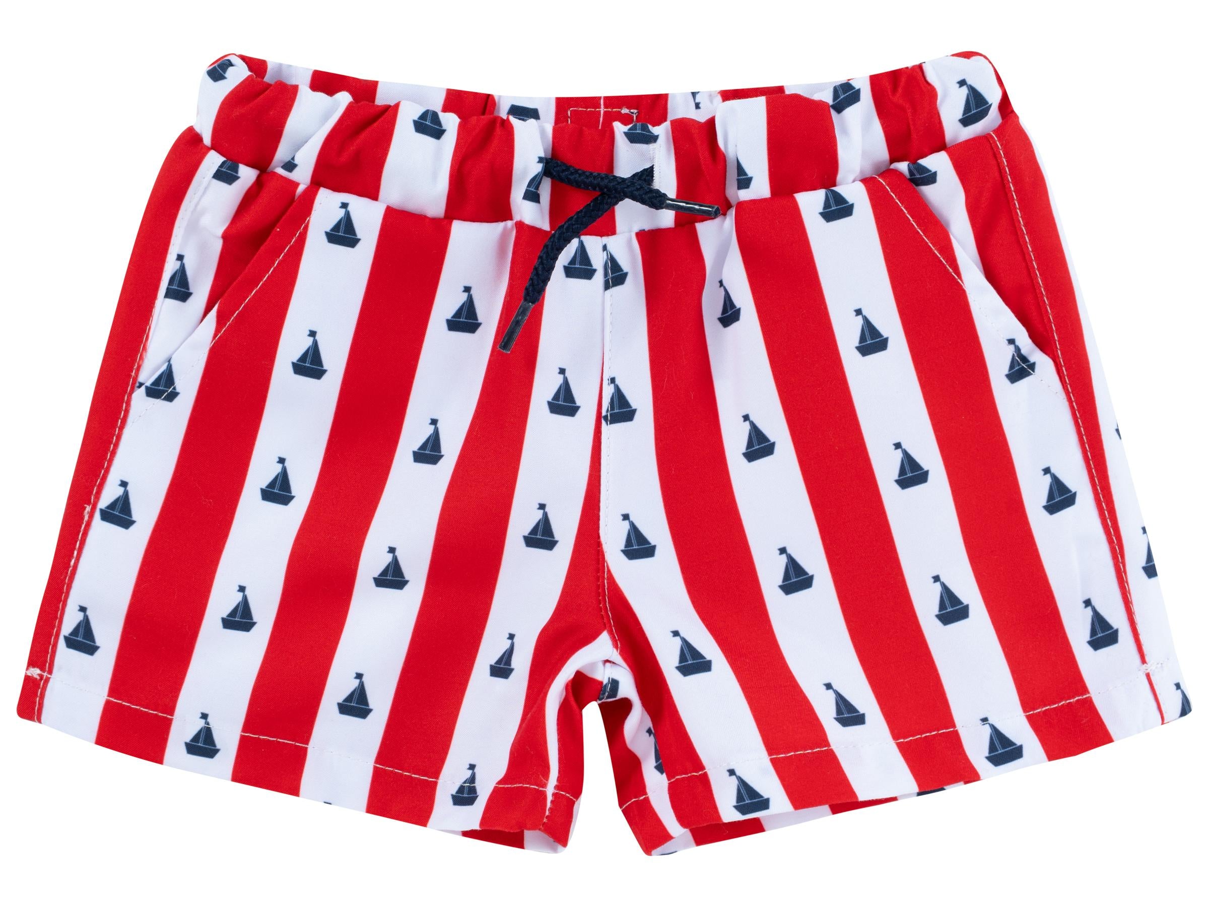SWIM SHORT STRIPES BOAT