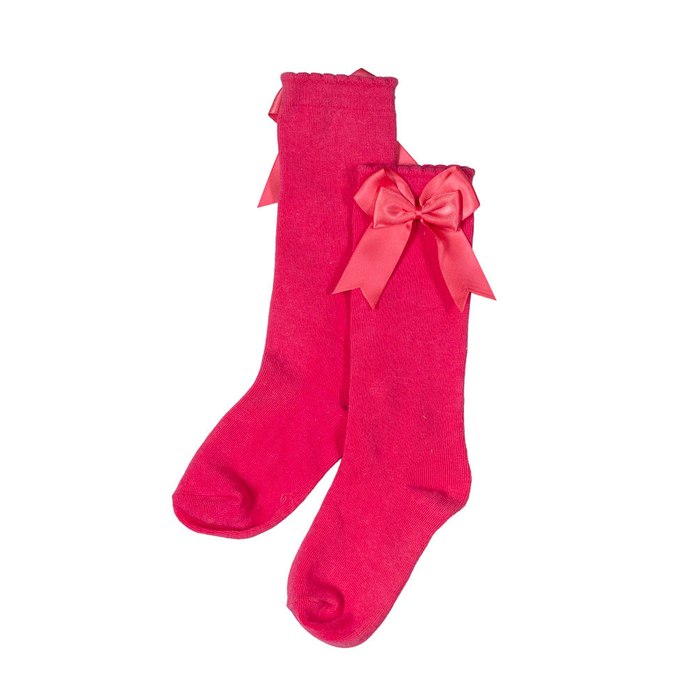 KNEE SOCKS GIRL FUCHSIA