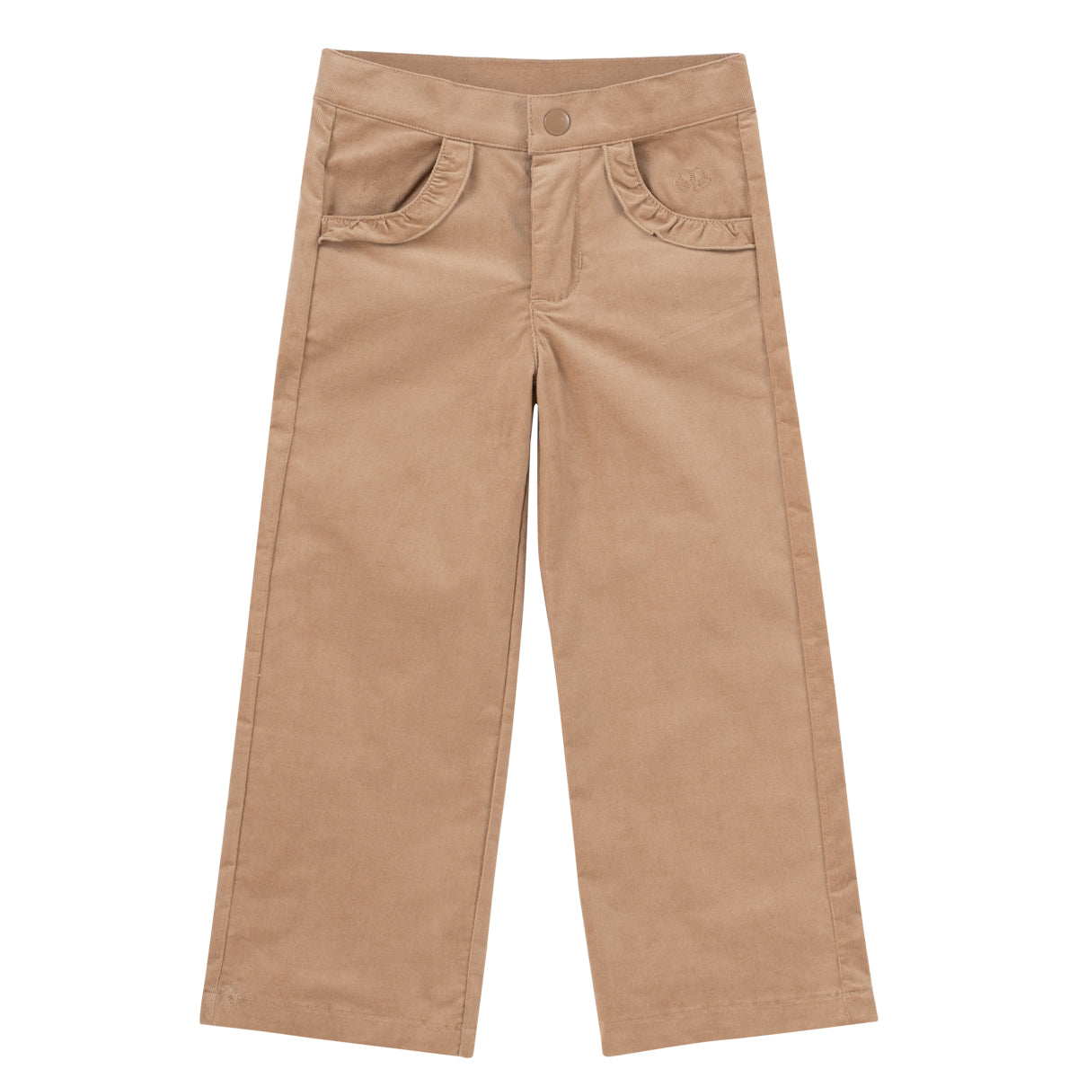 PANTS RIB RUFFLE