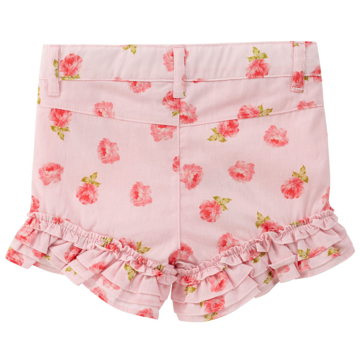 SHORTY FLOWER RUFFLE