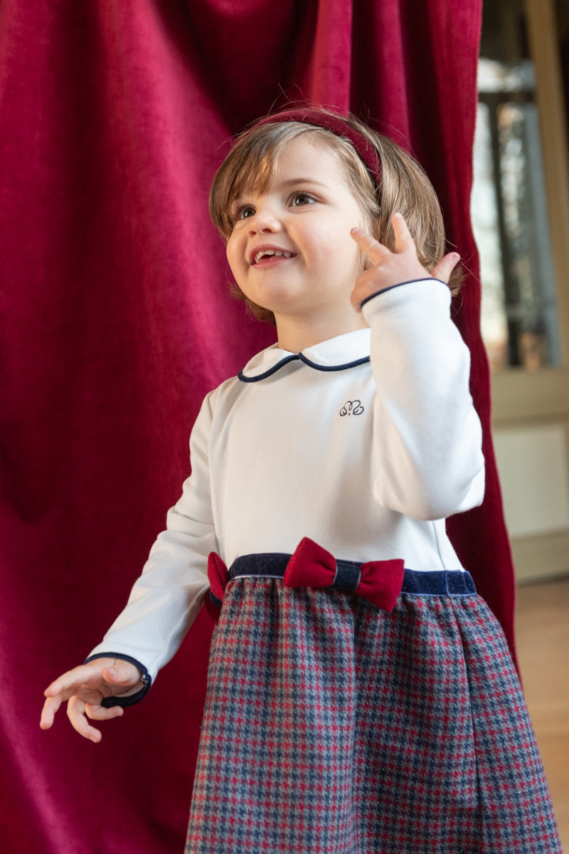 ROBE VICHY NOEUD
