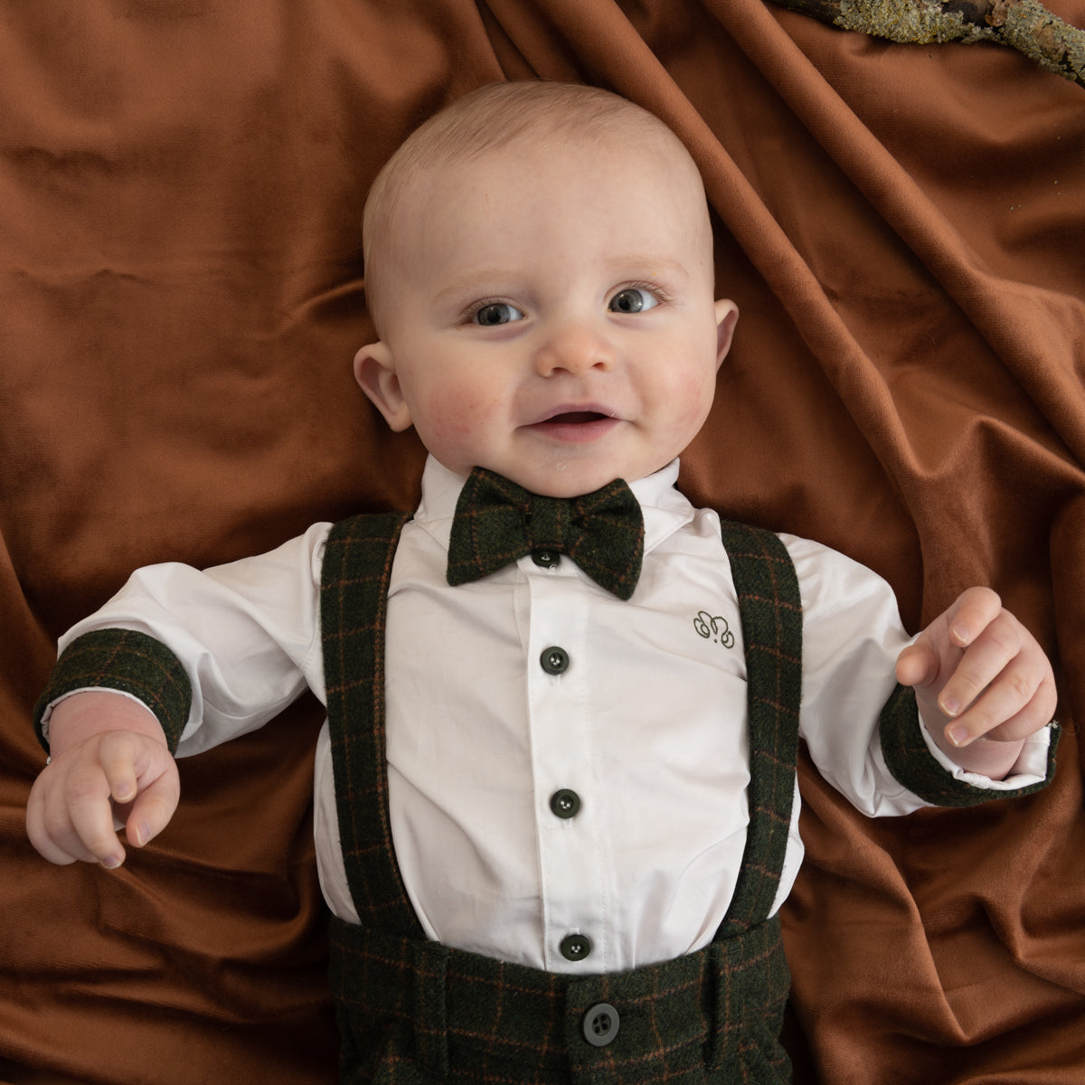 BODYSHIRT PIERROT BOW SQUARE GREEN