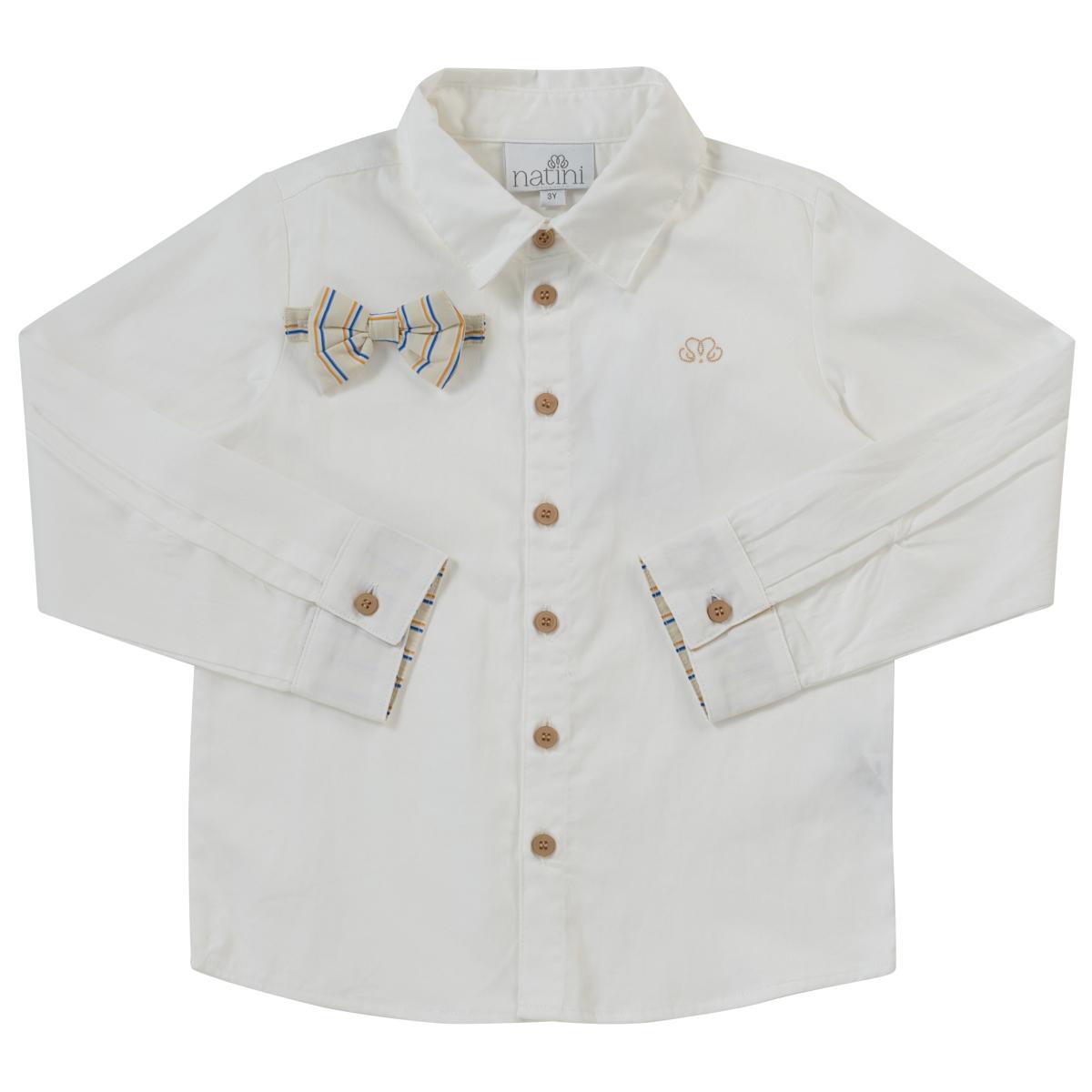 SHIRT PIERROT BOW STRIPES