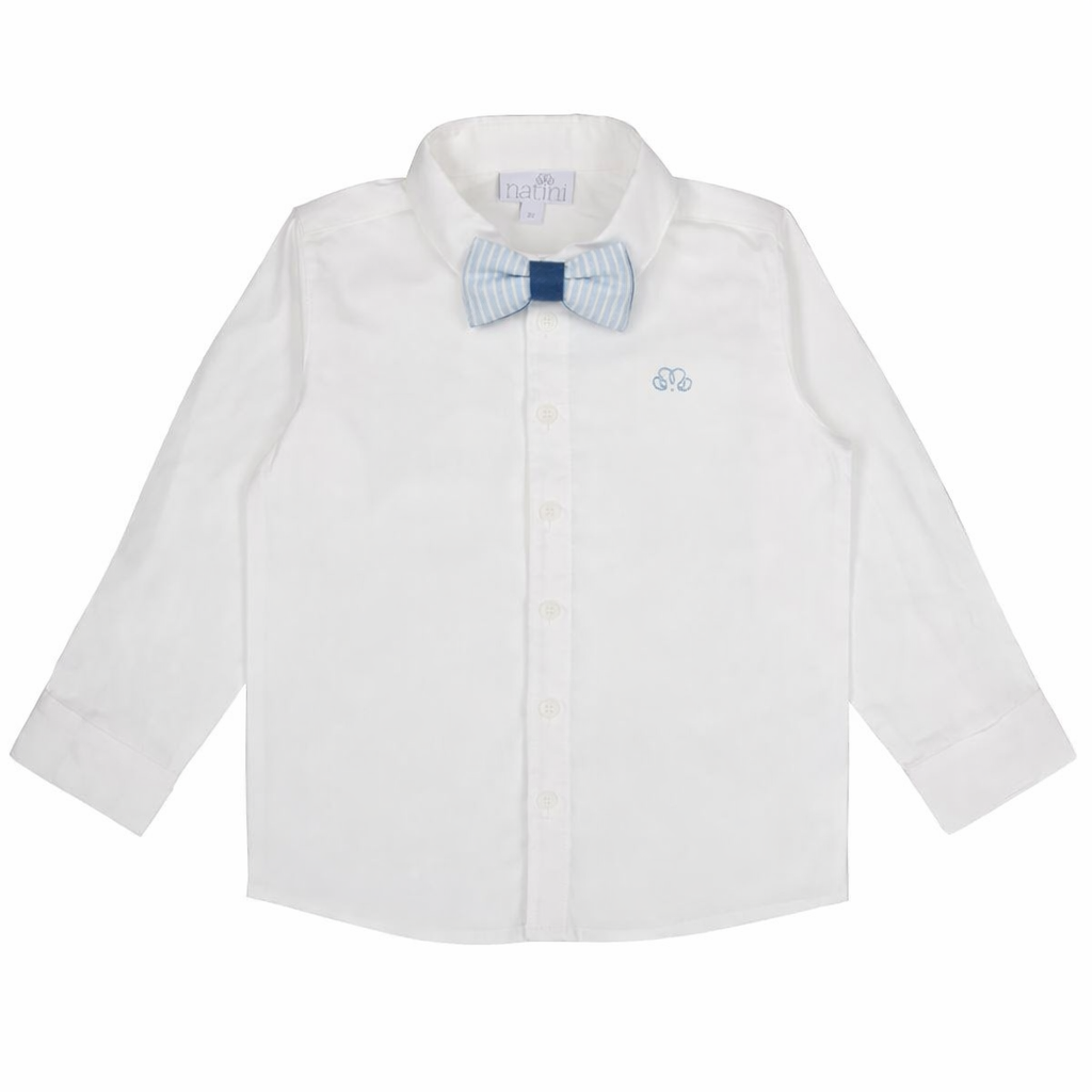 SHIRT BOW STRIPES