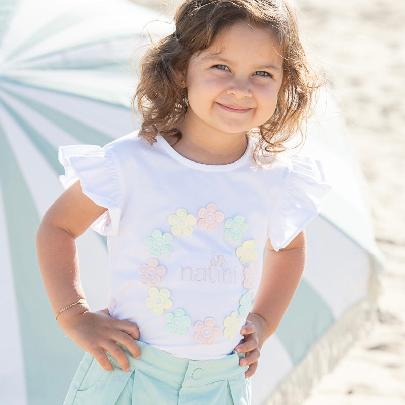 T-SHIRT FLOWER PASTEL