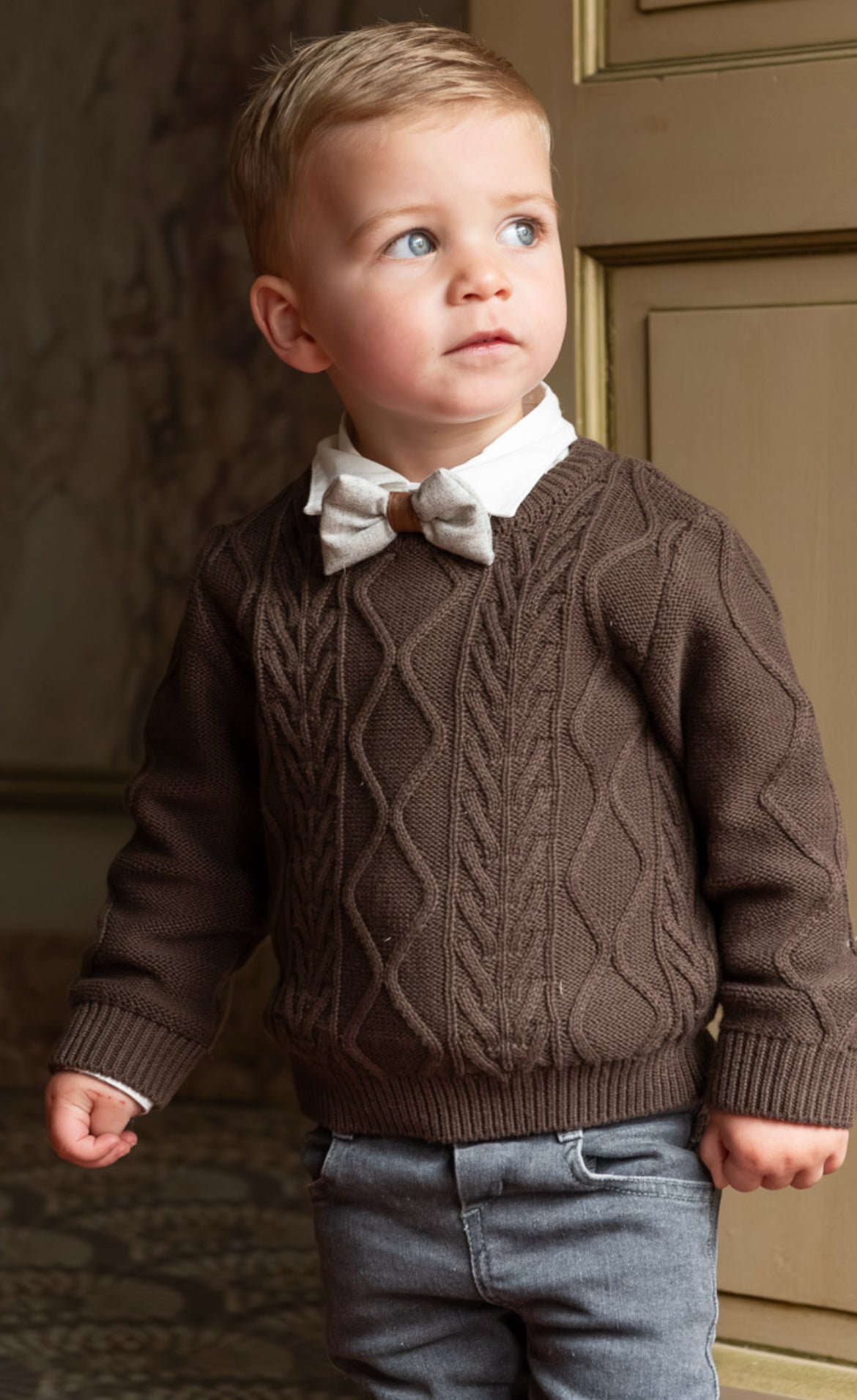 SHIRT PIERROT BOW LEATHER