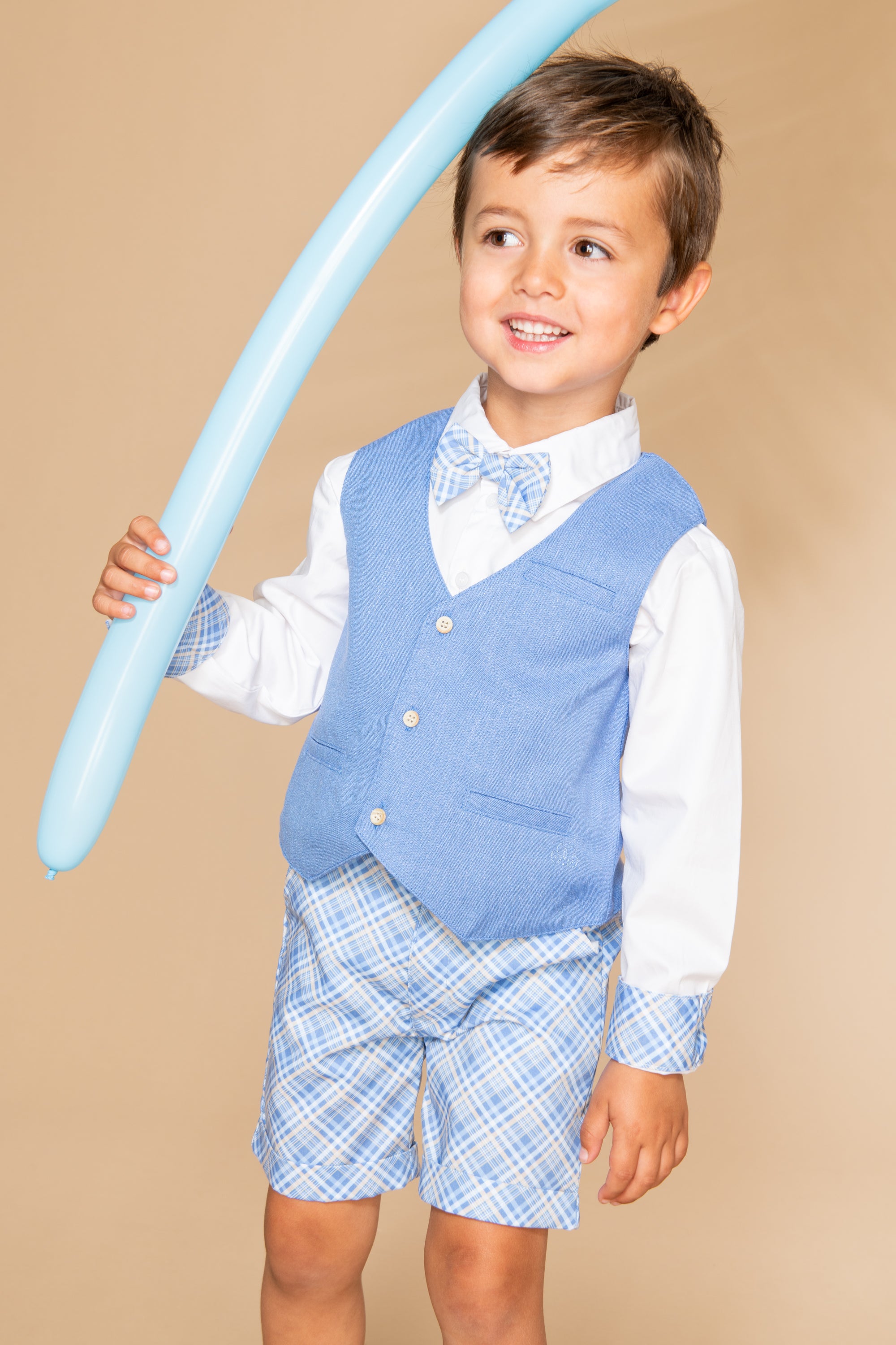 SHIRT PIERROT BOW SQUARE