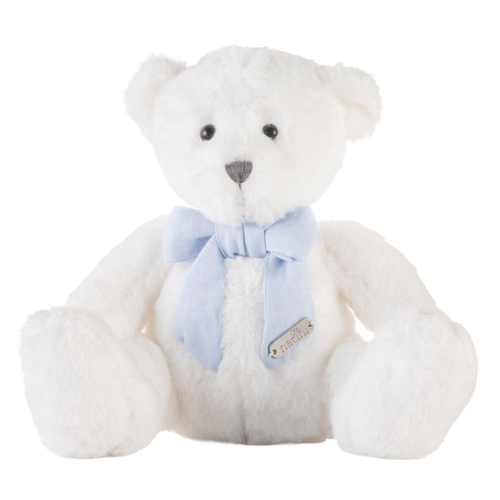 BEAR SMALL WHITE-BLUE