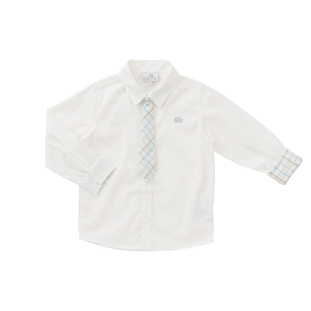 SHIRT PIERROT TIE SQUARE