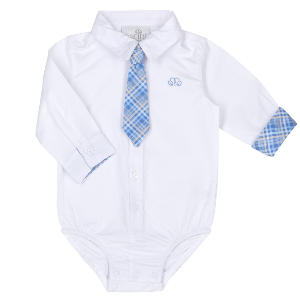 BODYSHIRT PIERROT CRAVATE CARRE