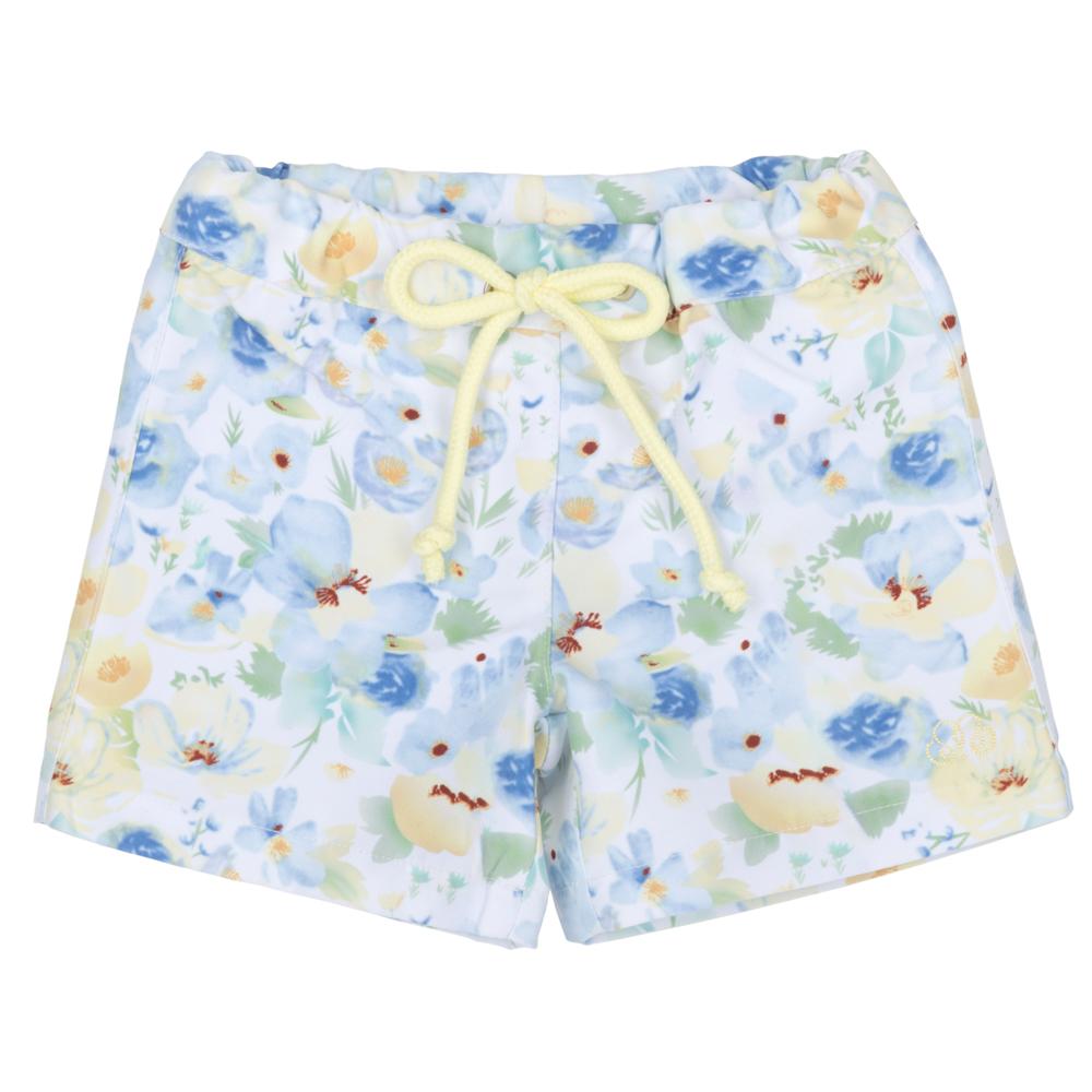 SHORT DE BAIN FLEUR