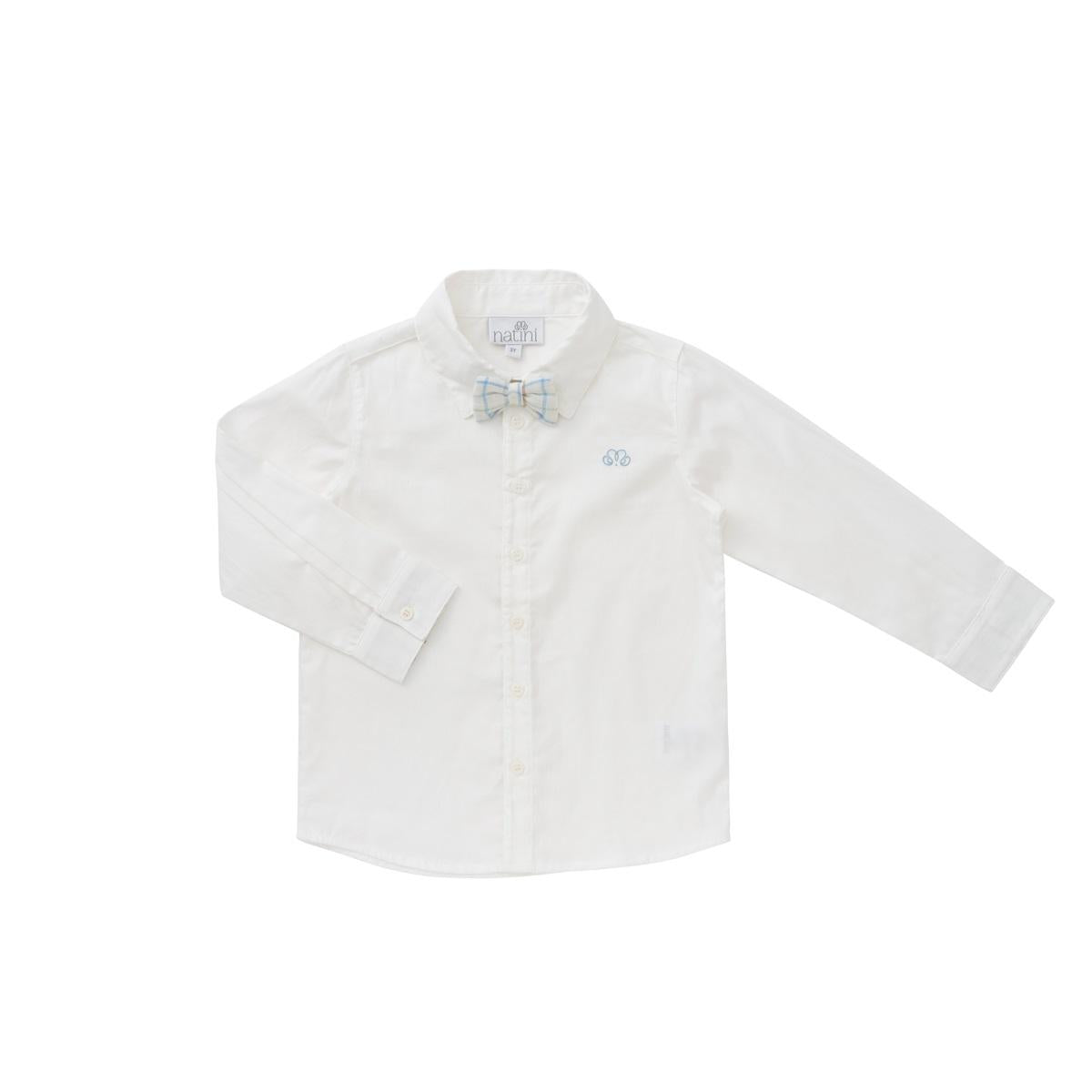 CHEMISE PIERROT NOEUD CARRÉ