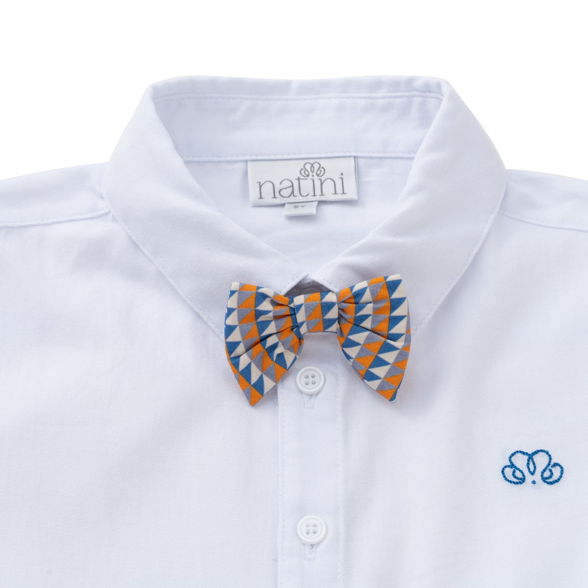 CHEMISE PIERROT NOEUD TRIANGLE