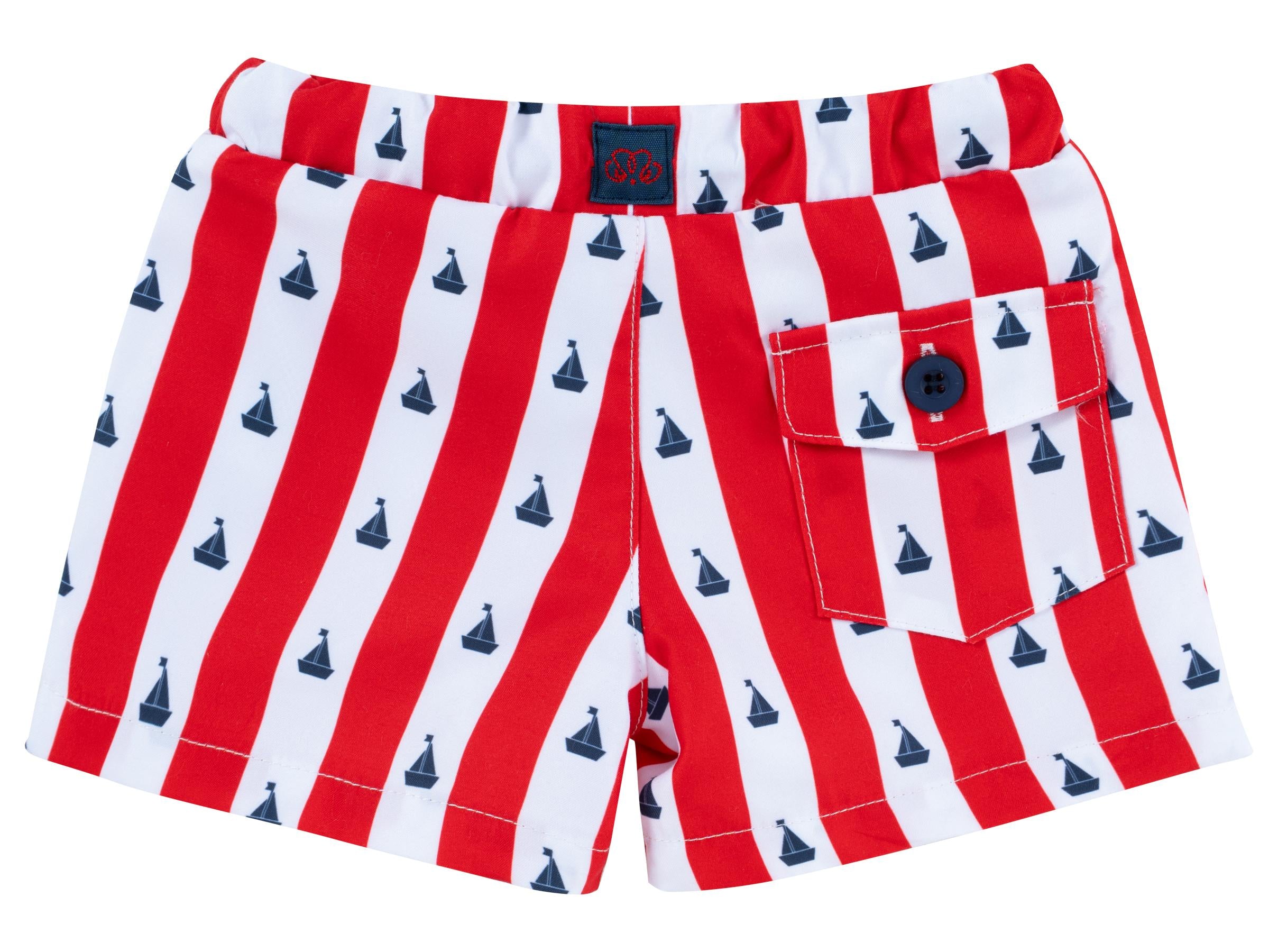 SWIM SHORT STRIPES BOAT