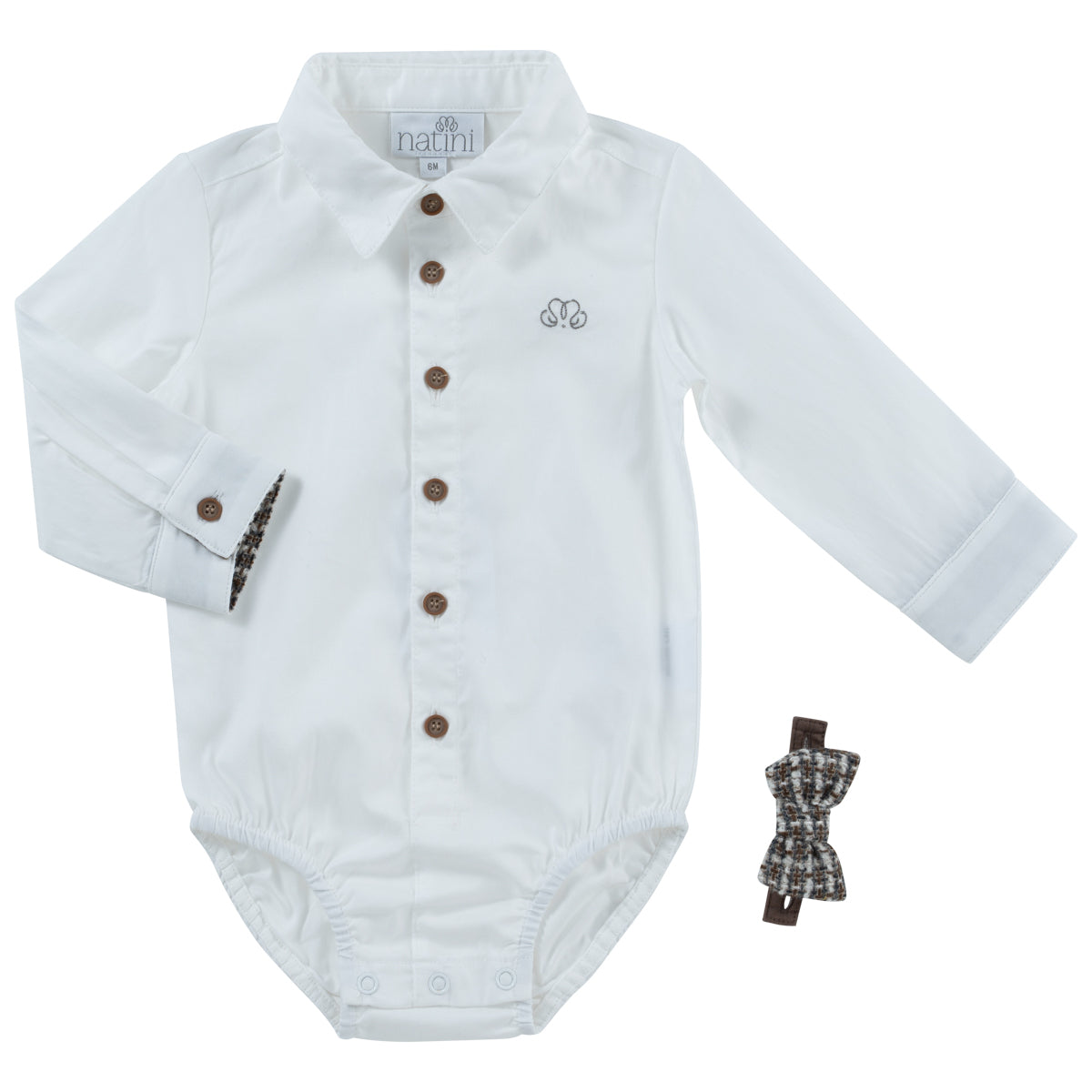 BODYSHIRT PIERROT BOW SQUARE