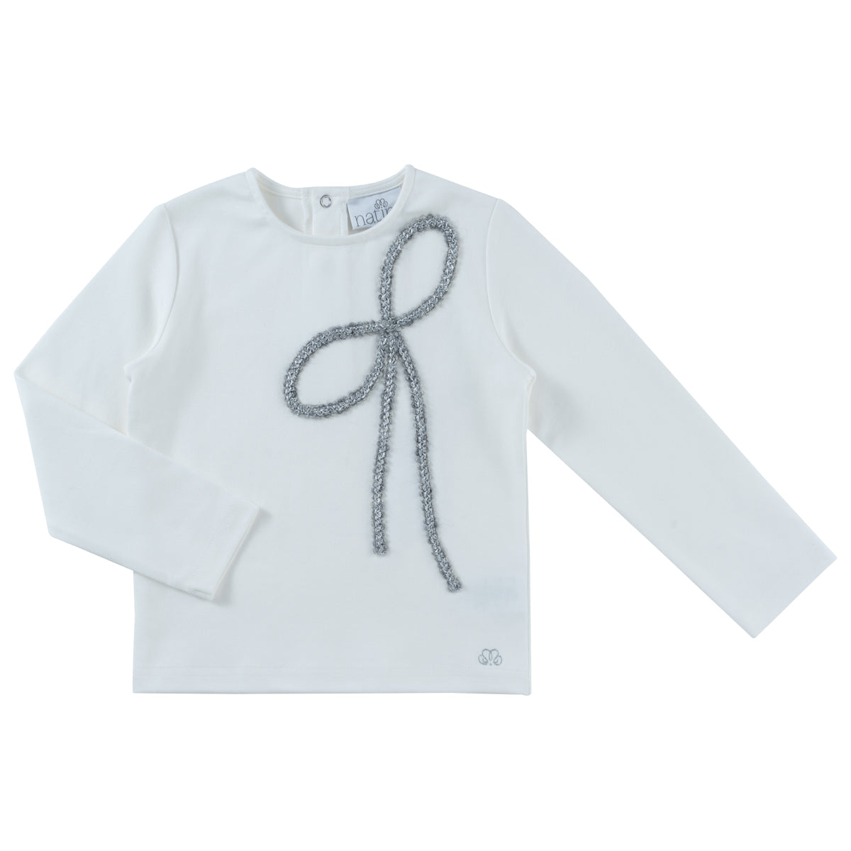 T-SHIRT SPARKLE BOW