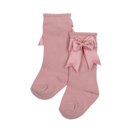 KNEE SOCKS GIRL OLD PINK