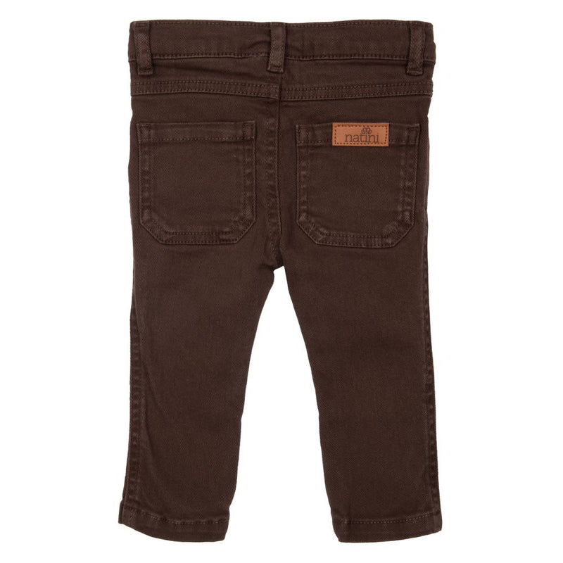 JEANS DARK BROWN