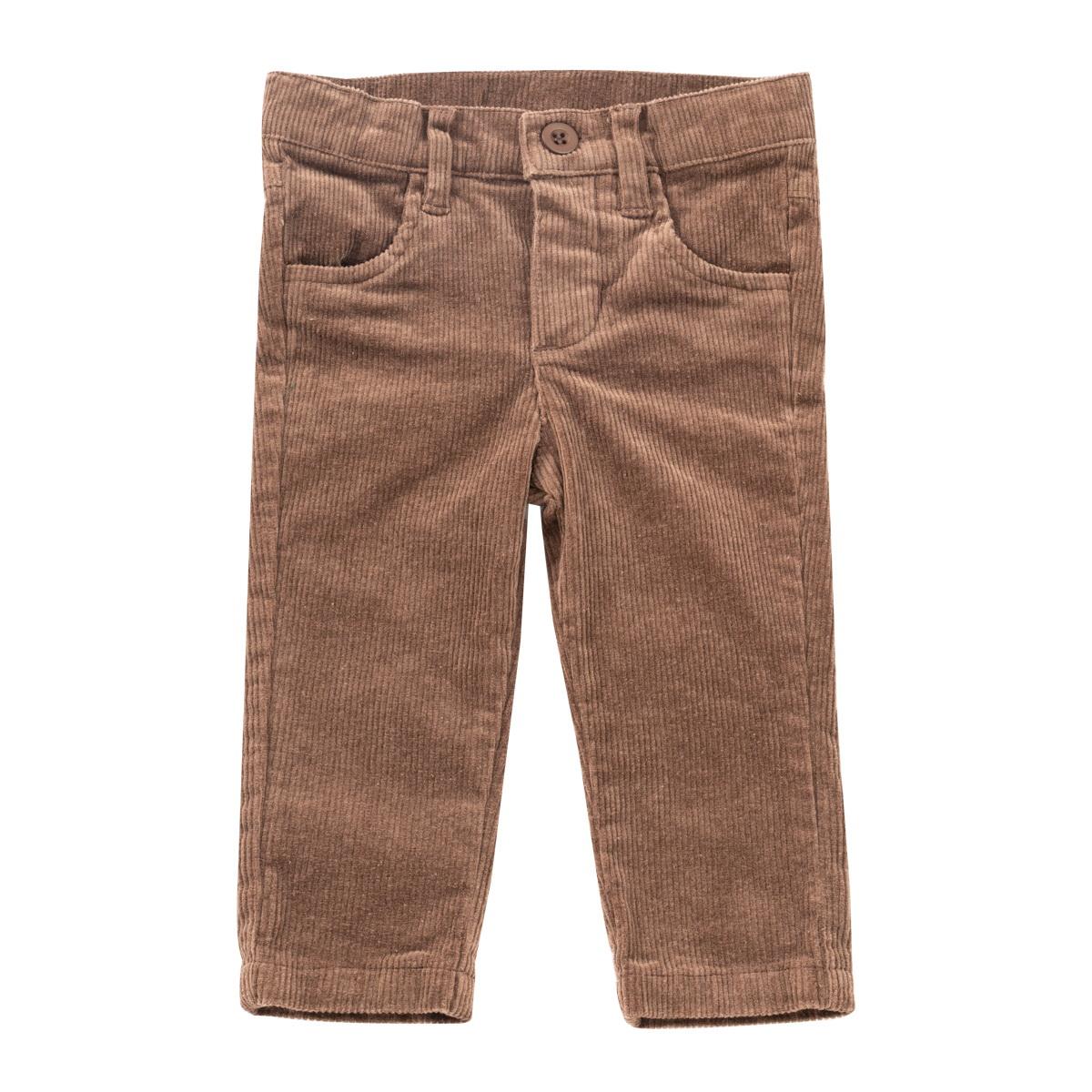 PANTALON CÔTELÉ HARVEY MARRON FONCÉ