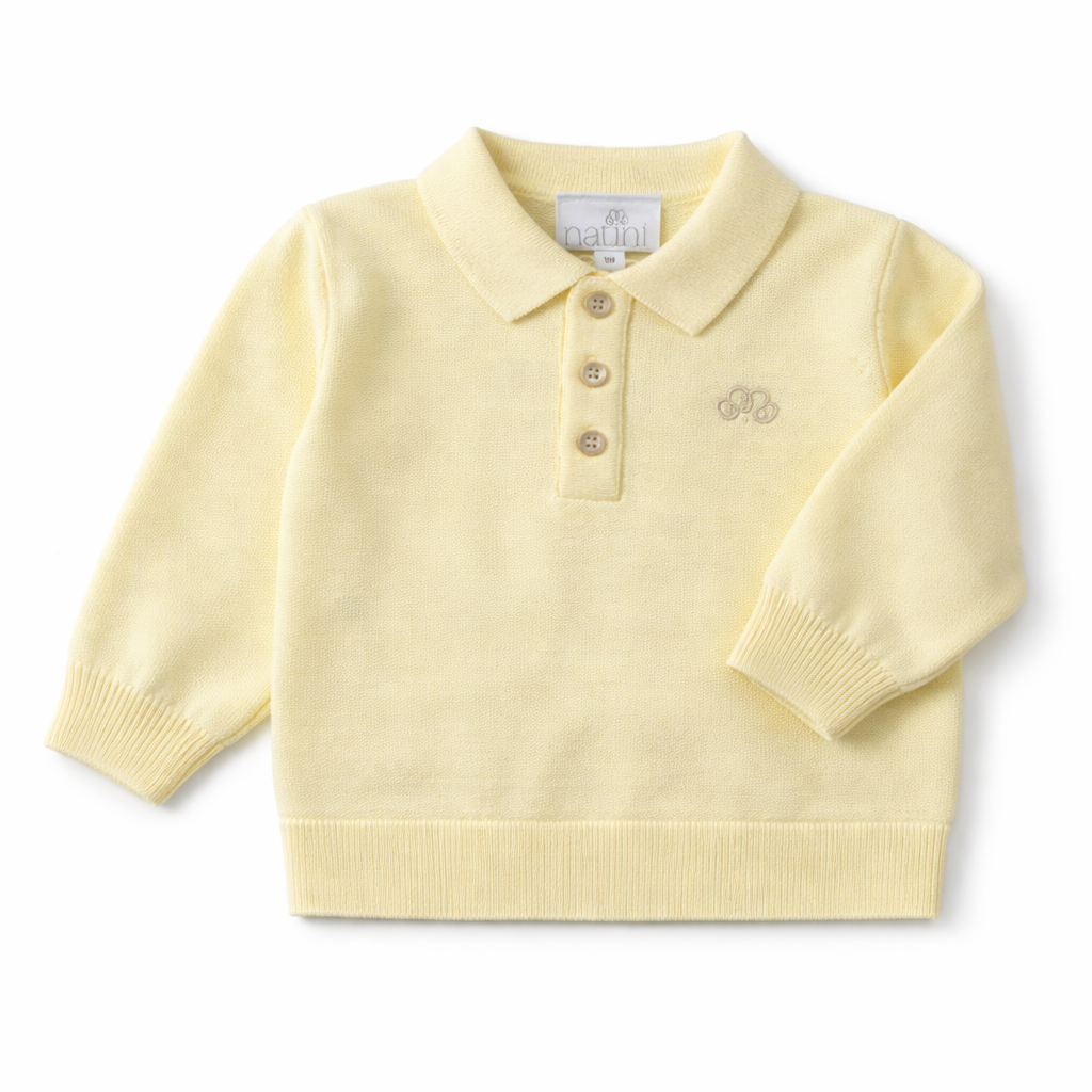 POLO TRICOT BRAD YELLOW