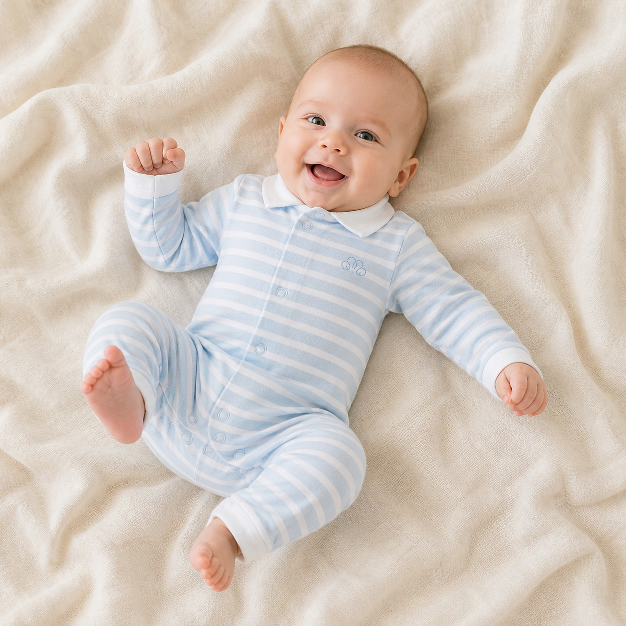 BABYGROW BARNIE STRIPES