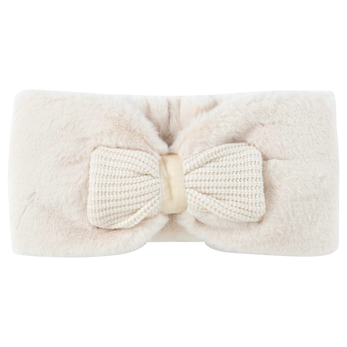 HEADBAND FUR BOW