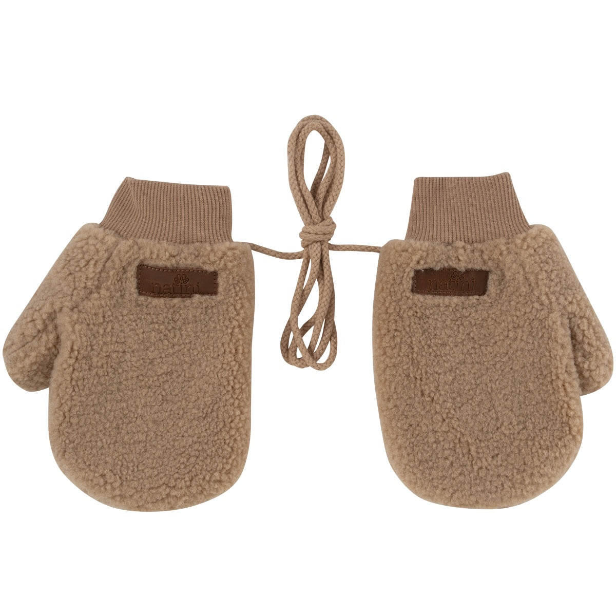 MITTENS TEDDY BEIGE