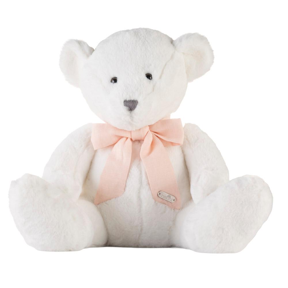BEAR SMALL WHITE-PINK