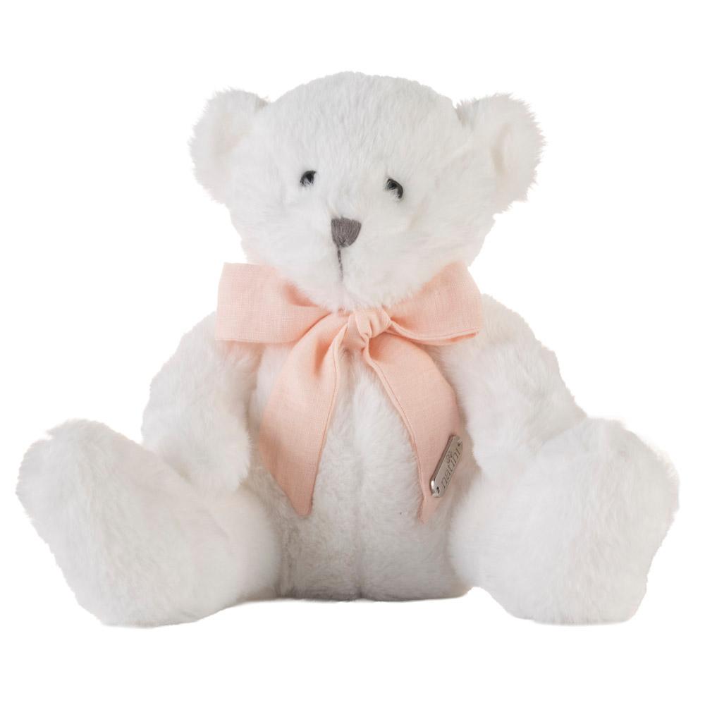 BEAR BIG WHITE-PINK