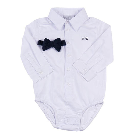 SHIRT BODY PIERROT BOW VELVET