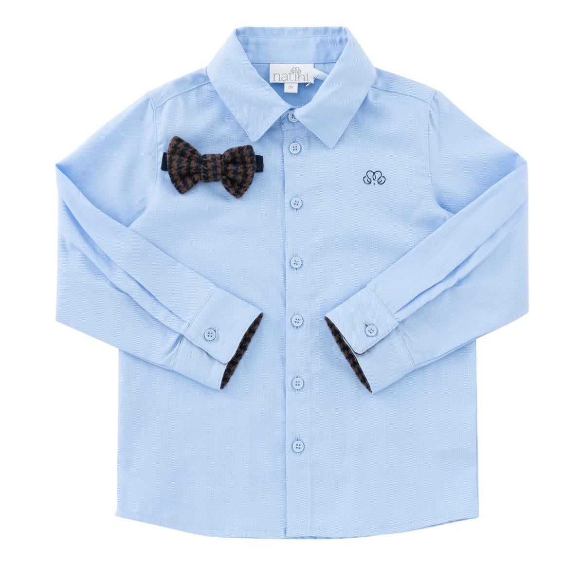 CHEMISE PIERROT NOEUD CARRÉ