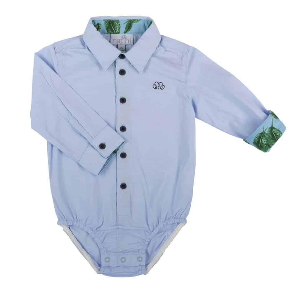 CHEMISE BODY CASPAR LEAVES