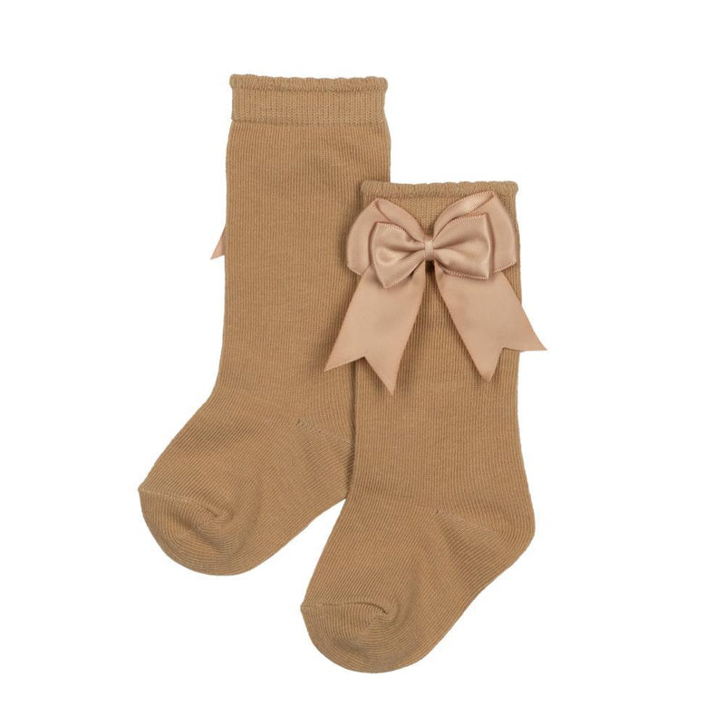 KNEE SOCKS GIRL BEIGE