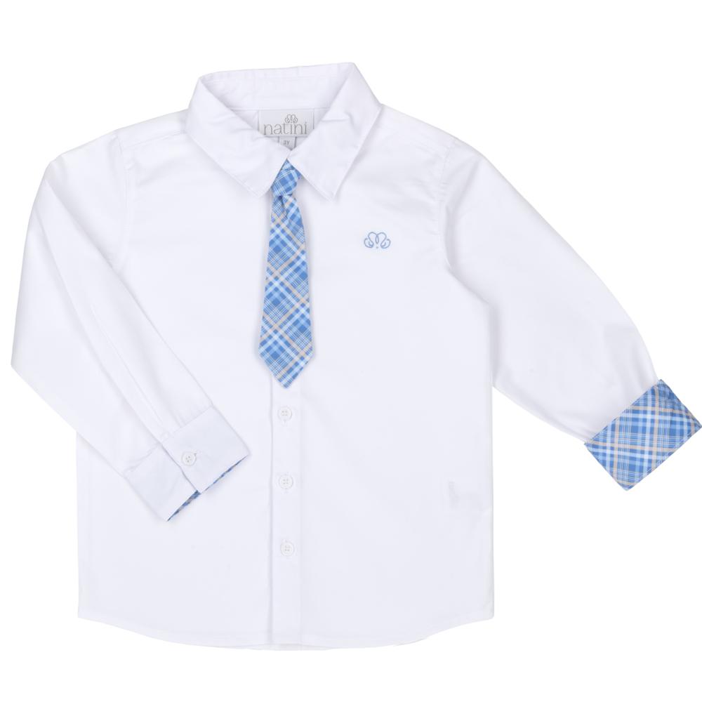 SHIRT PIERROT TIE SQUARE