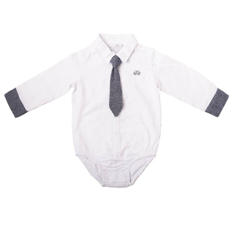 BODYSHIRT PIERROT TIE VICHY