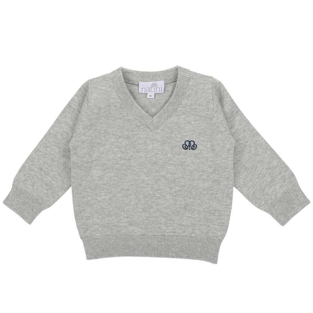 V-PULL COTTON GREY