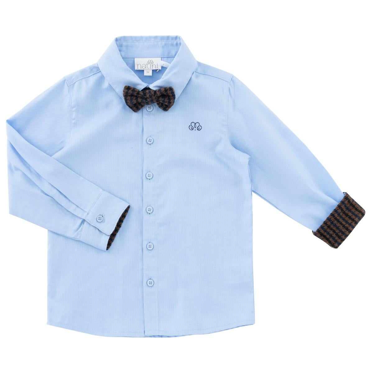 CHEMISE PIERROT NOEUD CARRÉ